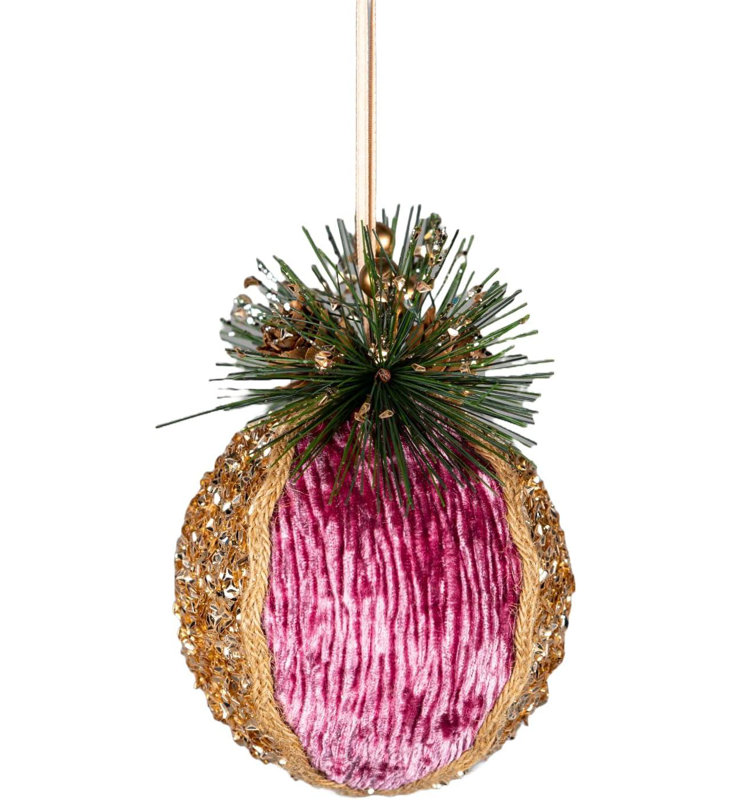 11.5cm Polyvinyl Chloride (PVC) Ball Ornament