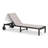 Narwin Outdoor Rust-Resistant Metal Chaise Lounge