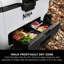  Ninja Frostvault 65qt/61l Wheeled Cooler With Dry Zone Fb265euukgy Grey-127681338