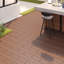 Carreaux de terrasse à emboîtement en PVC H 12 po x l 12 po (paquet de 44)-116242853