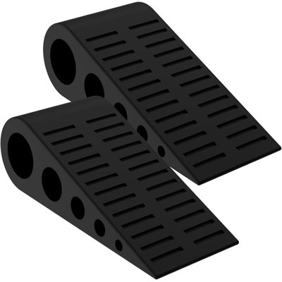 Cale de porte en silicone robuste: arrêt de porte anti-égratignures pour les espaces de 0,4 à 1,9 po, tapis et planchers de bois franc
