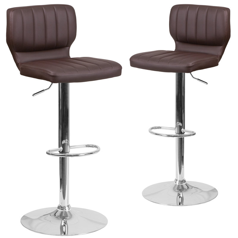 Tabouret de bar Norrell, Brun