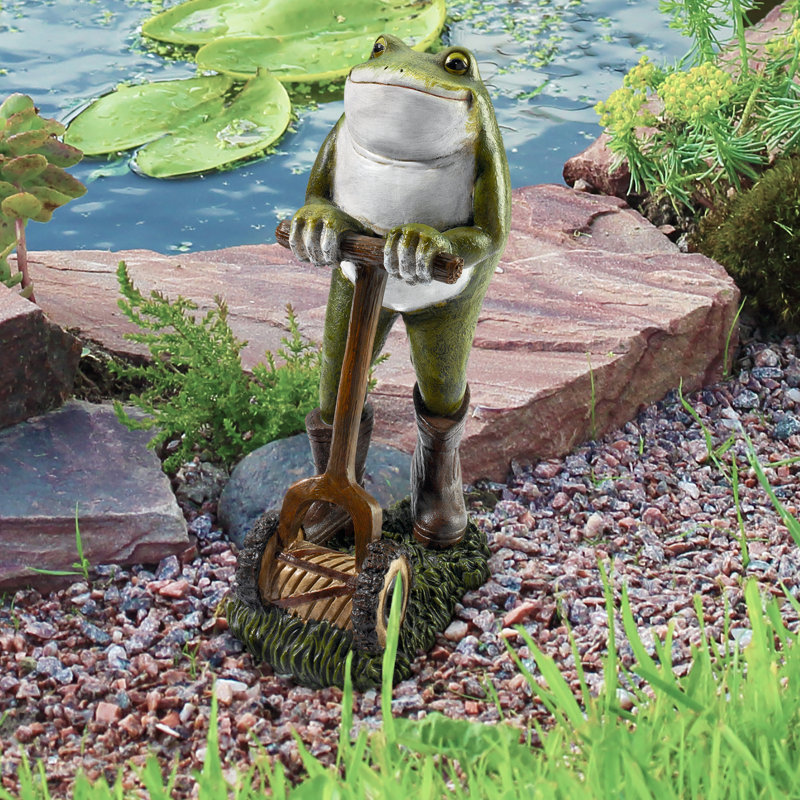 Statue grenouille moïse the jardin toad