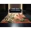 Tapis moelleux et moelleux au look rustique et moderne de style cactus brun et beige-151342348