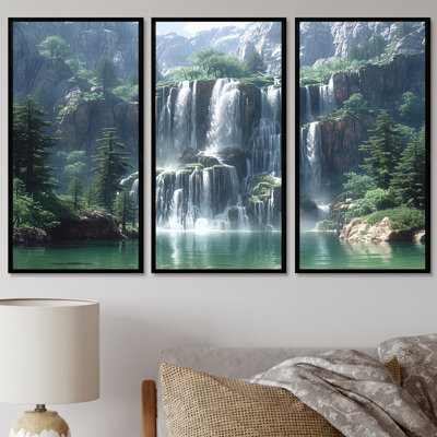 Claypoole - Cascade, ensemble d'art mural