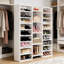 23-Shelf Freestanding Shoe Organizer, White Water- , & , Decorative Storage For Bedroom, Living Room, Entryway Spaces Spacious Rack, Scratch-, , Ideal Options