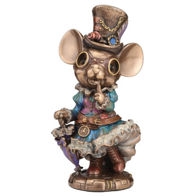 Figurine en résine 5,51 po Steampunk Lady