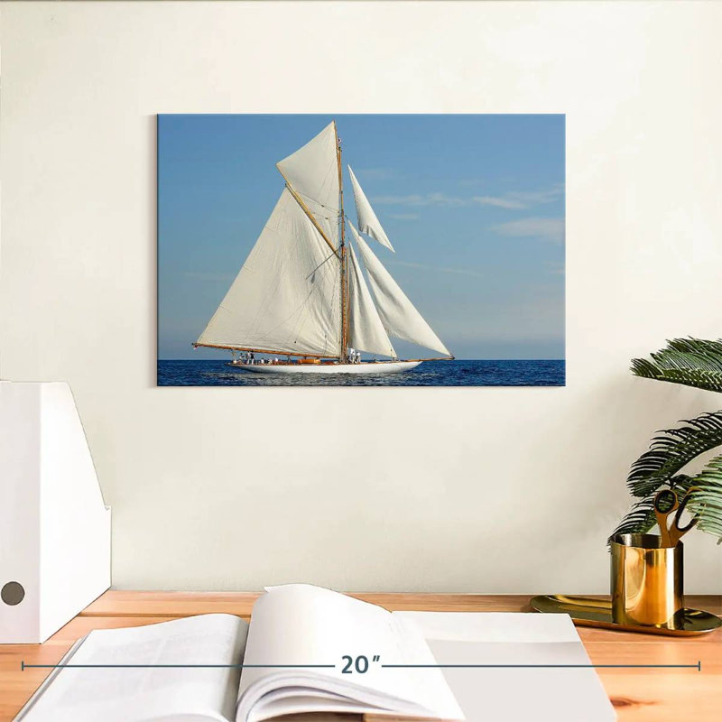 Voilier Mehar Saint Tropez, H 8 po x l 12 po