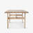 Modern simple solid wood dining table-109660716
