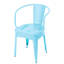ENSEMBLE MÉTAL 3 PCS LOURDES - Bleu clair mat-390745915