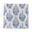 Serviettes de table en satin de coton Royal Delft