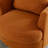 32"W Slipcovered Upholstered Swivel Barrel Chair-1912470068