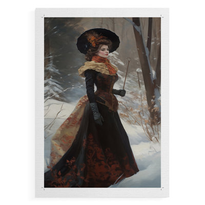 WOMEN Series CMLXXXVI  -Premium Canvas Print Only - NOT FRAMED -Ready to Hang
