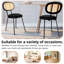 Chaise de salle à manger empilable Bailea-1456580841