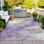 Tapis mauve lavable à la machine intérieur / extérieur Xhevrie-112123103
