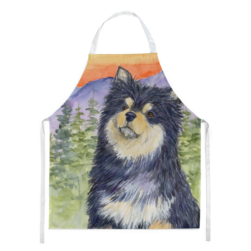 No Pattern Bib Apron