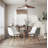 Eiffel Glass Round Dining Table-85530311