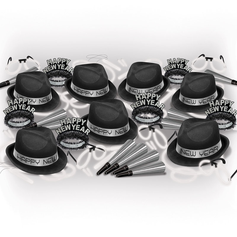 Assortiment lumineux pour 50, Noir / or