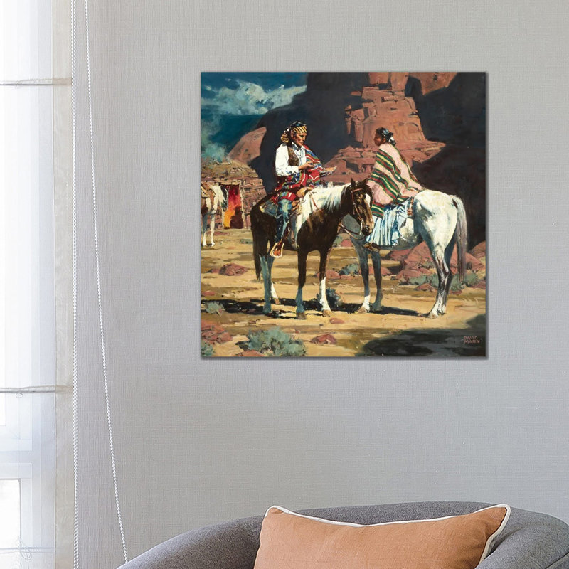 A Night At The Silversmiths By David Mann - Wrapped Canvas Painting by David Mann - Wrapped Canvas Painting