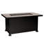 Santorini Rectangle Iron Propane and Natural Gas Fire Pit Table-221290624-221290625-221819150