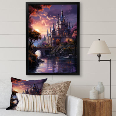 Yura Castles Twilight Majesty Deep II sur toile