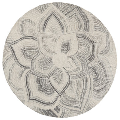 Jardin Hand Tufted Wool;Cotton Geometric Indoor Rug