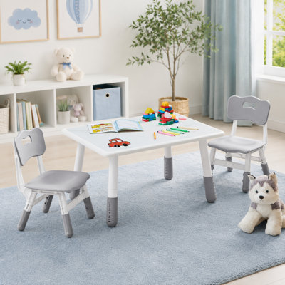Toddler Table and 2 Chairs Set
