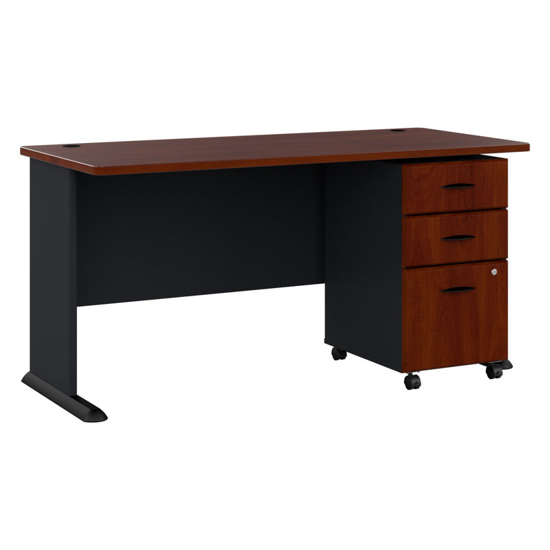 Bureau Series, Cerise / galaxie, H 30 po x l 60 po x P 27 po