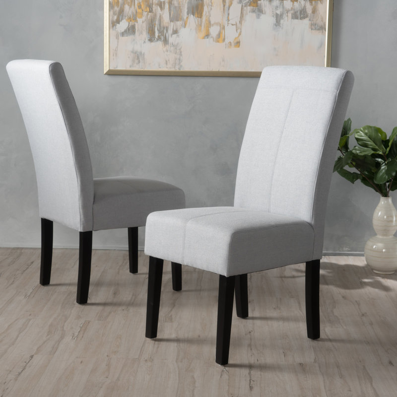 Googe 19.25'' H Upholstered Side Chair, Light Gray
