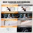 Frameless Full Length Rectangle Wall Mirror Set Home Gym Mirror Dance Studio Mirror Tempered Glass Mirror  (Set Of 1,2,3)-1397728029-1396849344