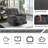 Manual Recliner Chair With Padded Armrests - Overstuffed Corduroy Upholstery, Solid Wood Frame, 400Lb Capacity-961468452