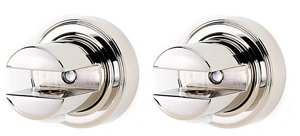 Infinity Shelf Brackets Only, Polished Nickel