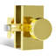 Boutons de porte d'intimité en métal Coolnews Modern Grace Series-122056895