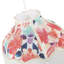 21cm H Cotton Empire Lamp Shade ( Screw On ) in Red