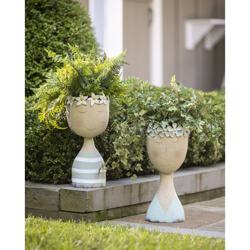 Ensemble de pots à fleurs 2 pièces Josselyne