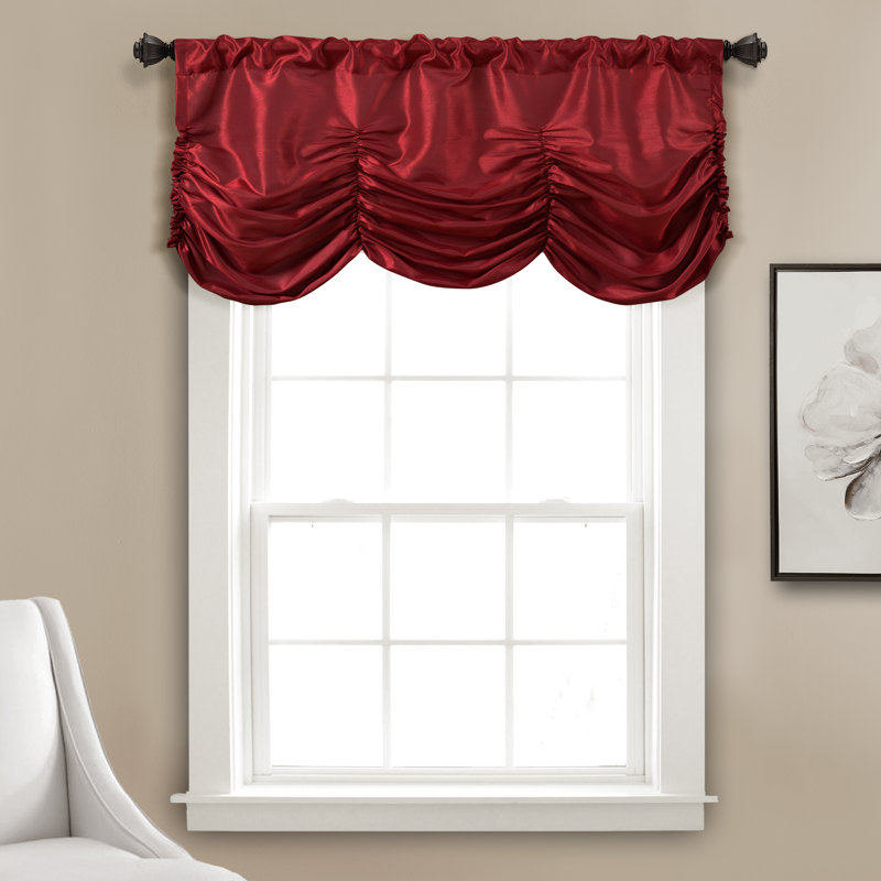Estate Garden Floral Tie-Up Window Valance