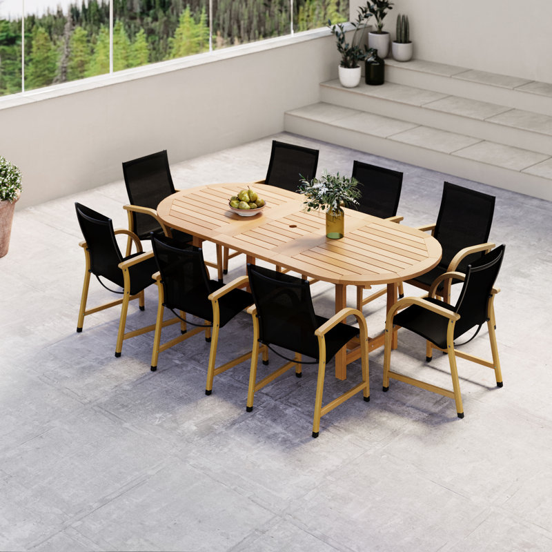 Amazonia FSC Wood Outdoor Patio Dining Set