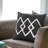 Modern Tufted Diamonds Cotton Throw Pillow