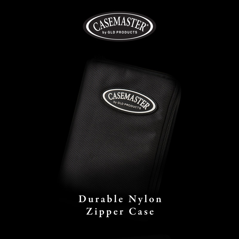 Étui à fléchettes en nylon Casemaster Select, Noir