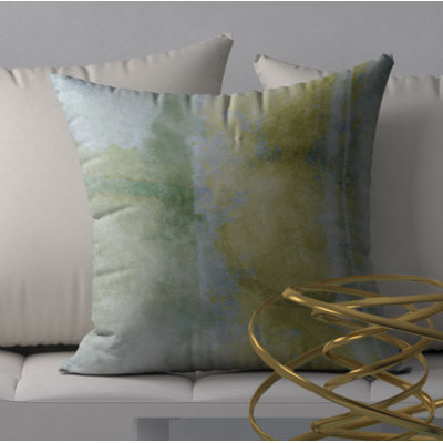 Abstract Throw Pillow