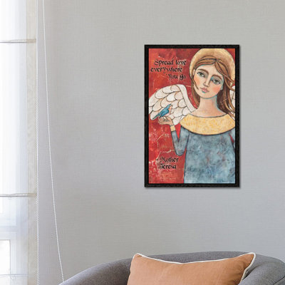 Spread Love by Teresa Kogut - Painting on Canvas