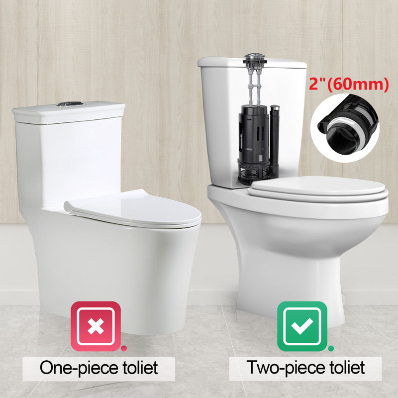 Dual Flush Valve Toilet Repair Kit