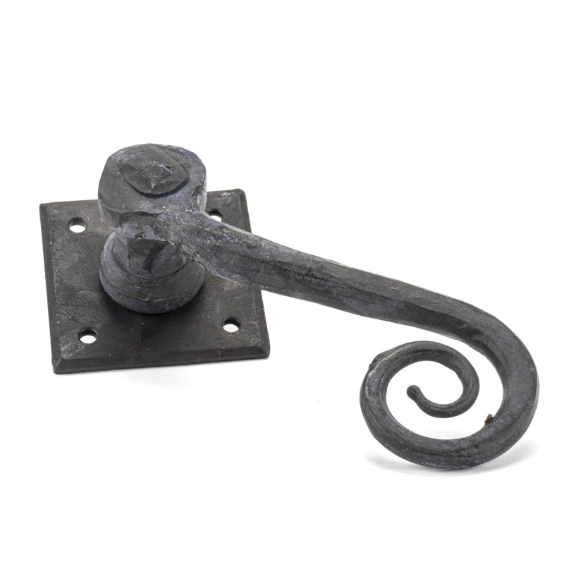 Monkeytail Lever on Rose Set (Diamond), Beeswax