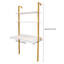 Bureau mural de style industriel H 72,5 po x l 20 po Niksiya-1431491191-1431491188