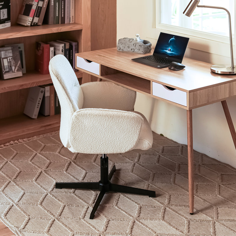 Patrici Upholstered Swivel Armchair