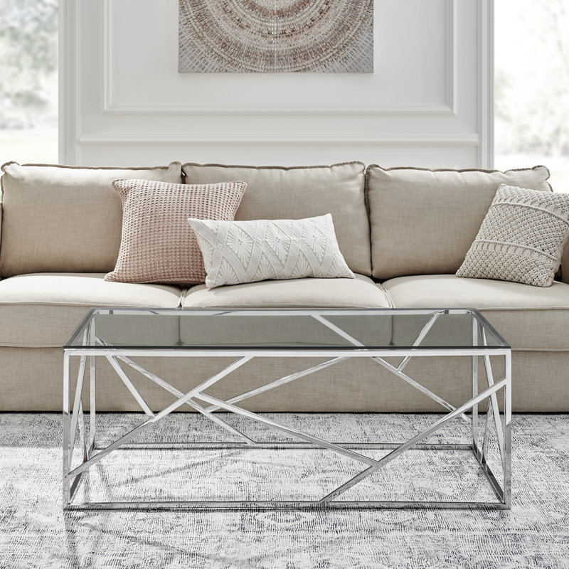Table basse Ammy Luxury, Argent