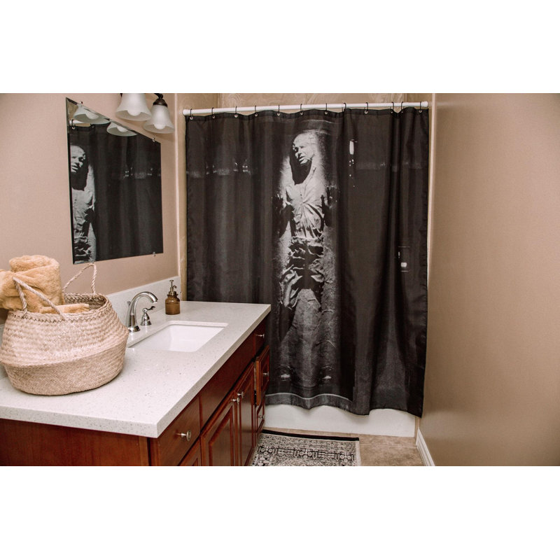Denetta Shower Curtain with Hooks Included