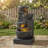 29-Inch LED Outdoor Water Fountain