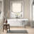 Kristin 70'' x 32'' Soaking Cast Iron Bathtub-702572022-702572011-702572018