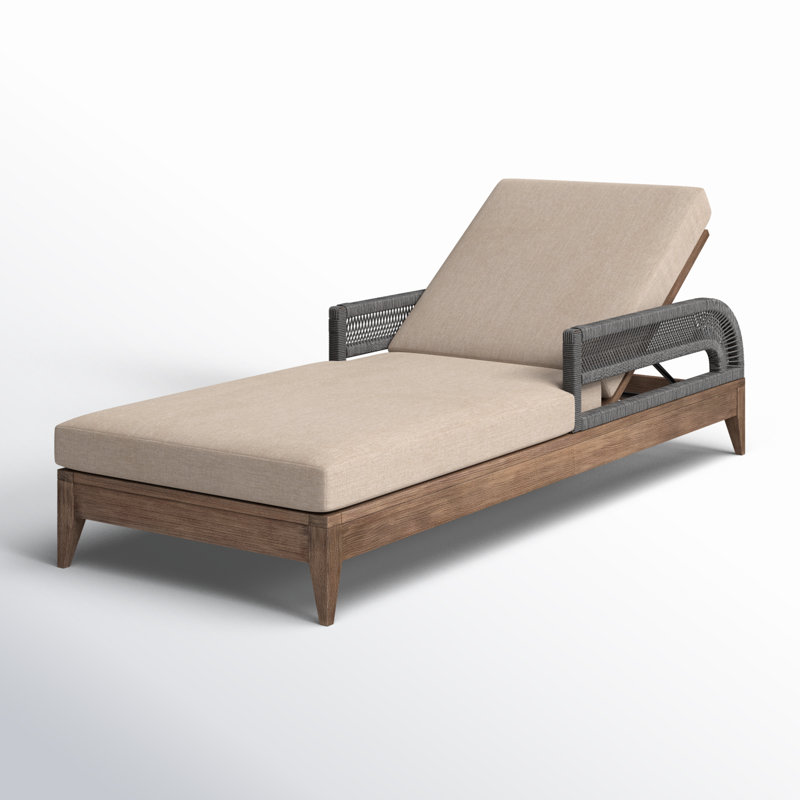 Hareton 82" Long Reclining Single Chaise with Cushions